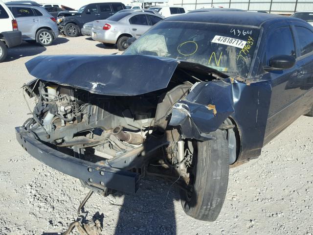 2B3KA43G07H779364 - 2007 DODGE CHARGER SE GRAY photo 9