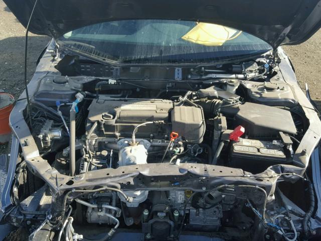 1HGCR2F34FA263497 - 2015 HONDA ACCORD LX CHARCOAL photo 7