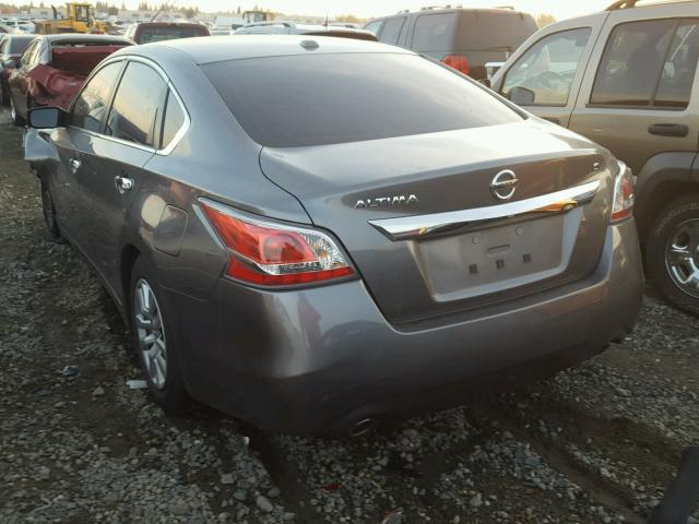 1N4AL3AP0FC255723 - 2015 NISSAN ALTIMA 2.5 GRAY photo 3