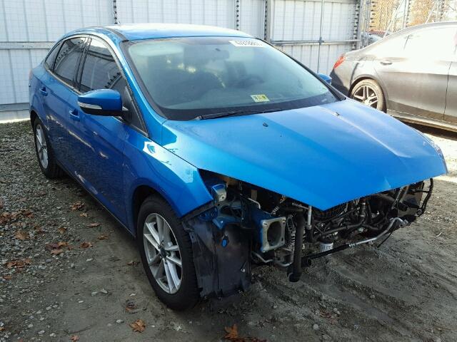 1FADP3F2XGL207601 - 2016 FORD FOCUS SE BLUE photo 1