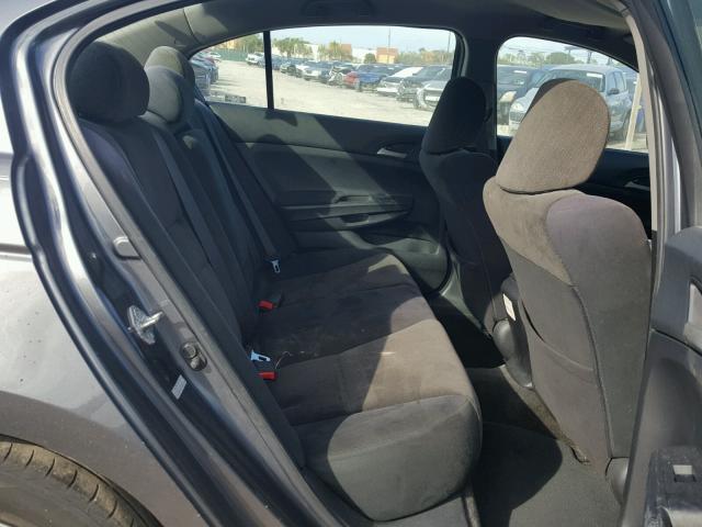 1HGCP26309A166663 - 2009 HONDA ACCORD LX GRAY photo 6