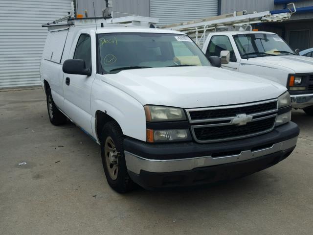 1GCEC14X07Z147161 - 2007 CHEVROLET SILVERADO WHITE photo 1