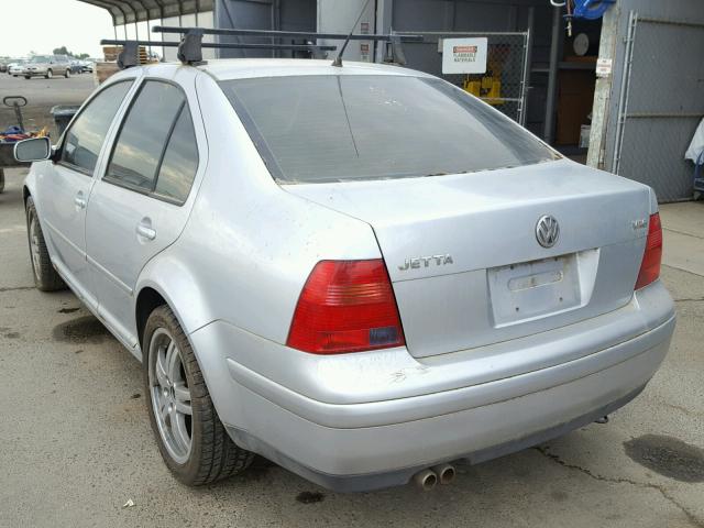 3VWTH69M83M030960 - 2003 VOLKSWAGEN JETTA GLX SILVER photo 3