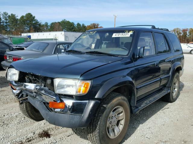 JT3GN87R0V0028346 - 1997 TOYOTA 4RUNNER LI GREEN photo 2