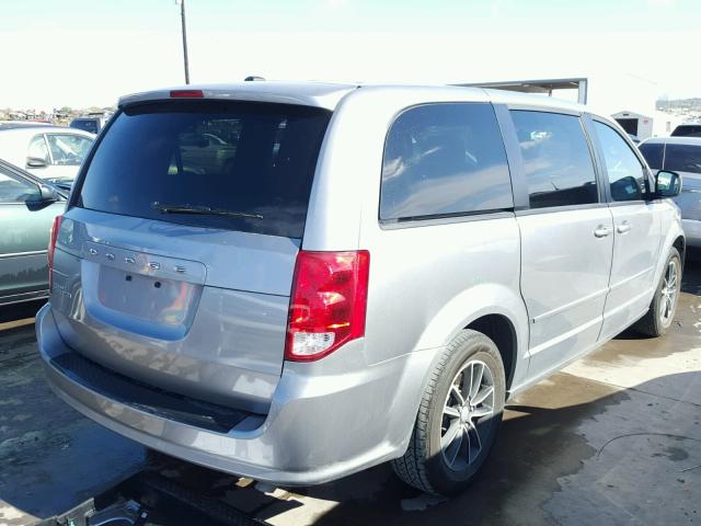 2C4RDGBG2GR342581 - 2016 DODGE GRAND CARA GRAY photo 4