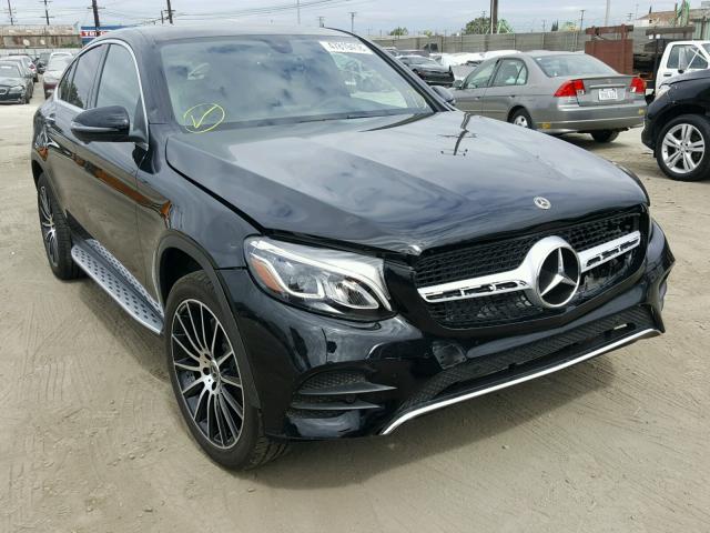 WDC0J4KB7JF334098 - 2018 MERCEDES-BENZ GLC COUPE BLACK photo 1