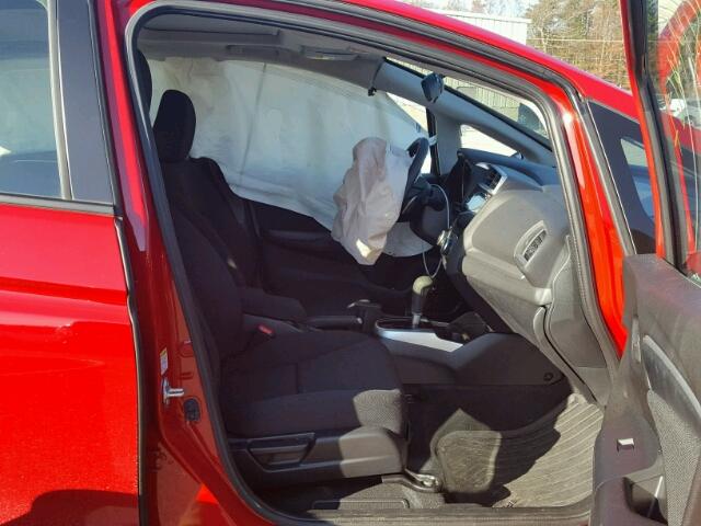 JHMGK5H74GS004606 - 2016 HONDA FIT EX RED photo 5