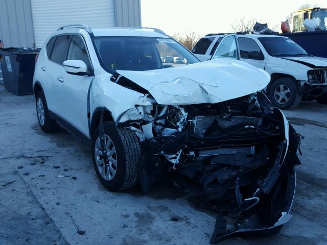 KNMAT2MV1HP536603 - 2017 NISSAN ROGUE S WHITE photo 1