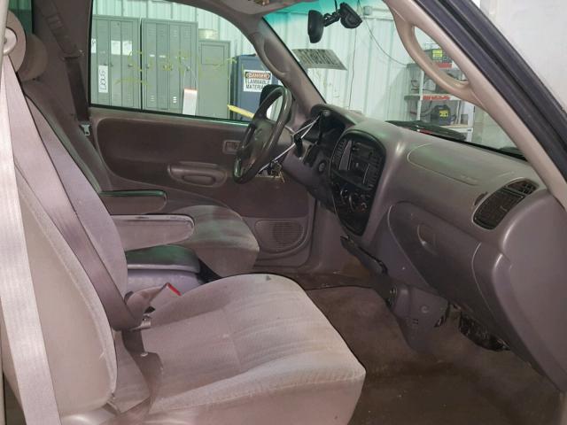 5TBBT44121S175237 - 2001 TOYOTA TUNDRA ACC GREEN photo 5