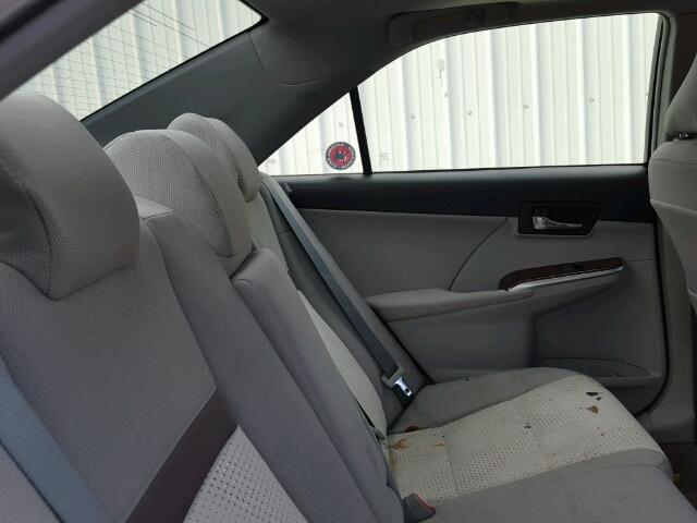 4T4BF1FK1CR249850 - 2012 TOYOTA CAMRY BASE WHITE photo 6