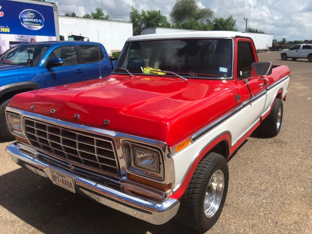 F10GNY81156 - 1977 FORD F-150 RED photo 2