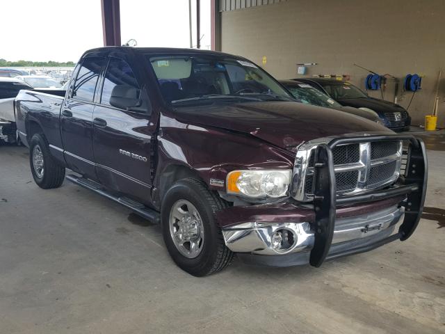 3D7KA28D44G175061 - 2004 DODGE RAM 2500 S MAROON photo 1