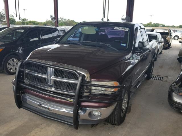 3D7KA28D44G175061 - 2004 DODGE RAM 2500 S MAROON photo 2