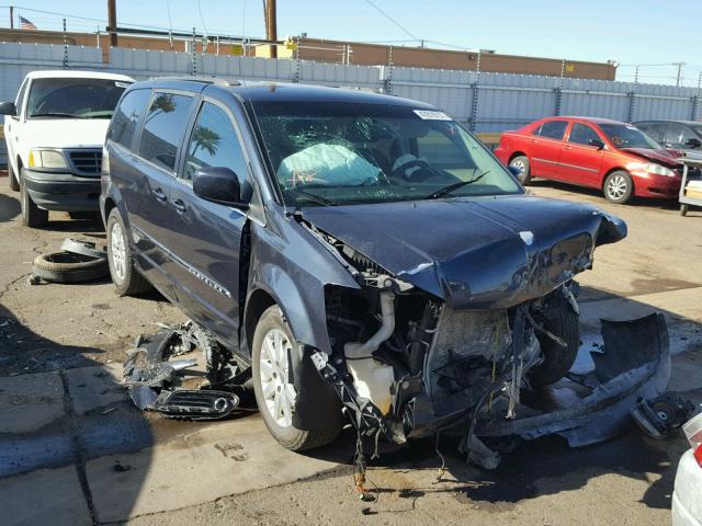 2C4RC1BG5DR690290 - 2013 CHRYSLER TOWN & COU BLUE photo 1