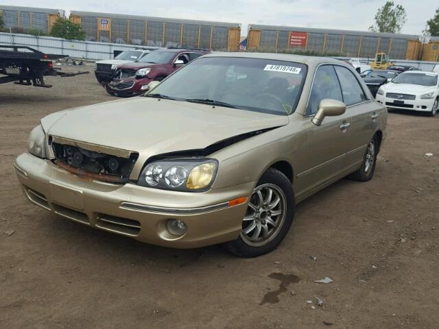 KMHFU45E33A237523 - 2003 HYUNDAI XG 350 GOLD photo 2