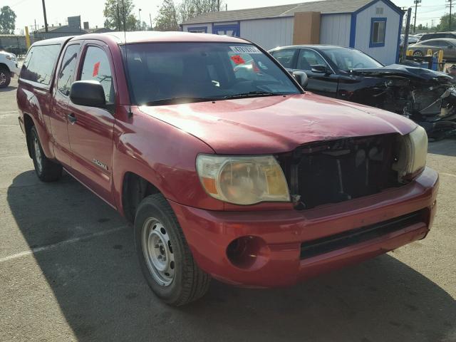 5TETX22N37Z357275 - 2007 TOYOTA TACOMA ACC RED photo 1