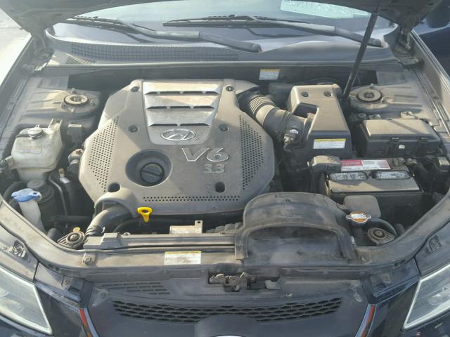 5NPEU46FX6H012228 - 2006 HYUNDAI SONATA GLS BLUE photo 7