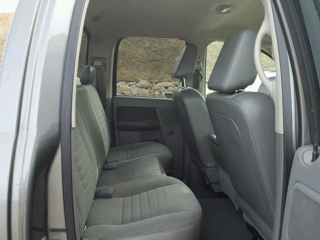 1D7HU18298J125965 - 2008 DODGE RAM 1500 S GRAY photo 6