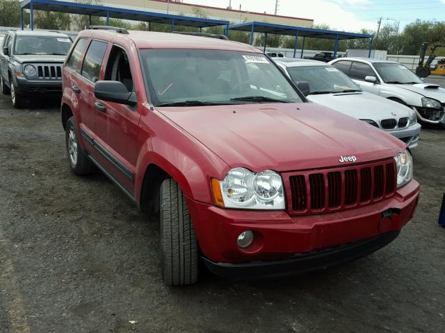 1J4HR48N75C518011 - 2005 JEEP GRAND CHER RED photo 1