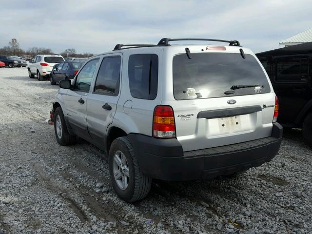 1FMYU95H46KC09065 - 2006 FORD ESCAPE HEV SILVER photo 3