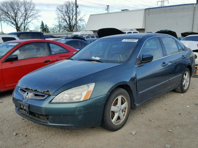 JHMCM56653C031191 - 2003 HONDA ACCORD EX GREEN photo 2