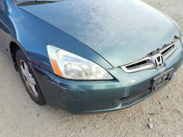 JHMCM56653C031191 - 2003 HONDA ACCORD EX GREEN photo 9