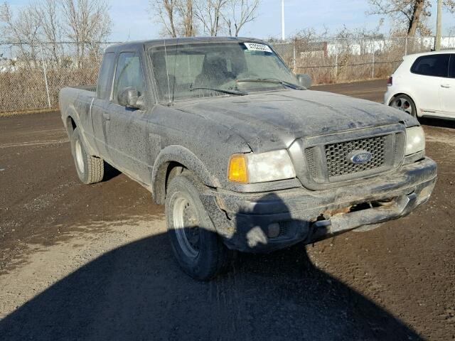 1FTZR45E24PB13745 - 2004 FORD RANGER SUP GRAY photo 1