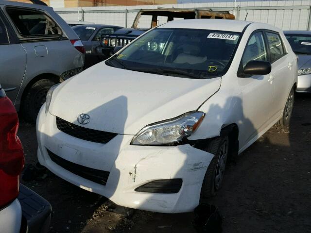 2T1KU4EE1BC653728 - 2011 TOYOTA COROLLA MA WHITE photo 2