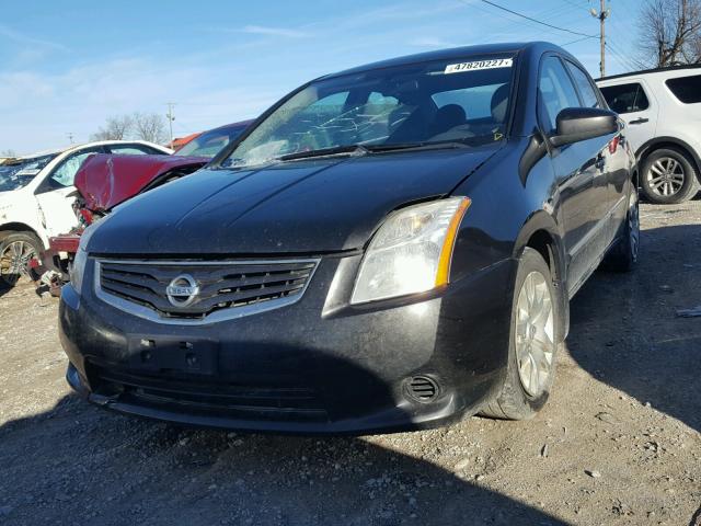 3N1AB6AP9BL701934 - 2011 NISSAN SENTRA 2.0 BLACK photo 2