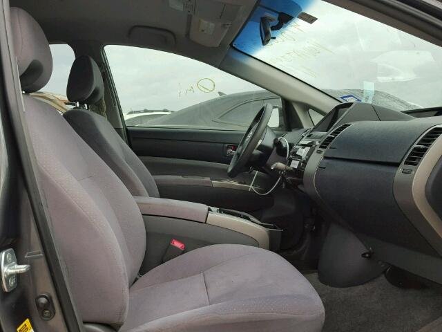 JTDKB20U293488767 - 2009 TOYOTA PRIUS GRAY photo 5