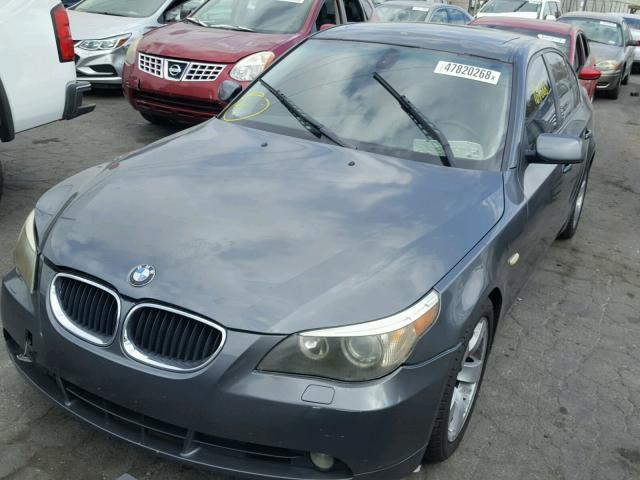 WBANA53574B851484 - 2004 BMW 525 I GRAY photo 2