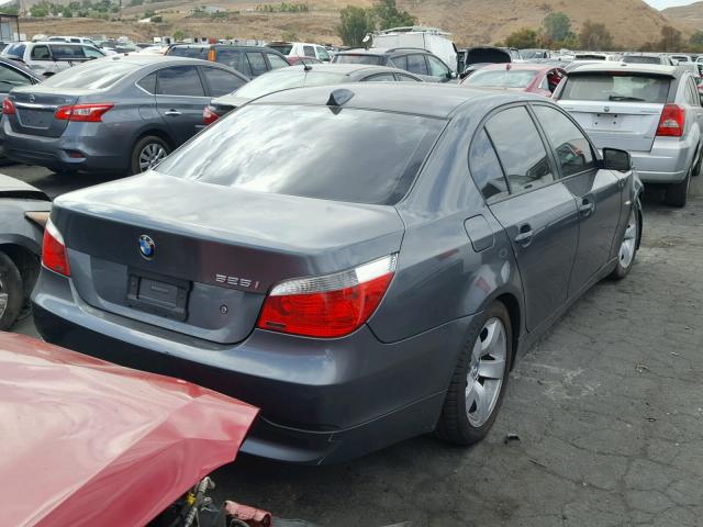 WBANA53574B851484 - 2004 BMW 525 I GRAY photo 4