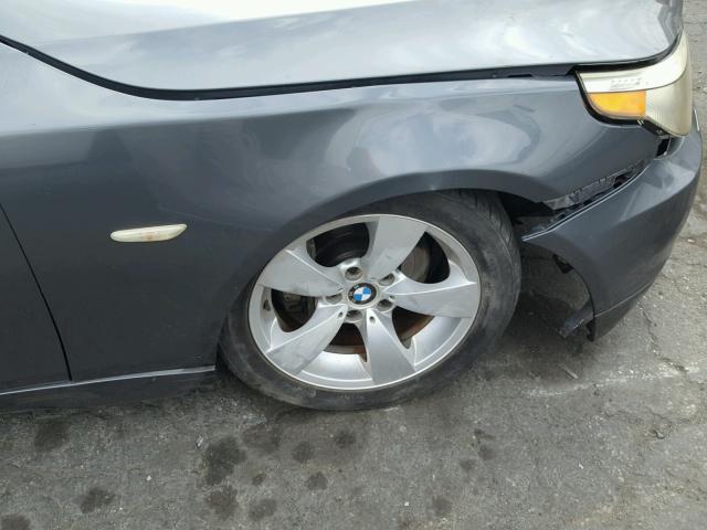 WBANA53574B851484 - 2004 BMW 525 I GRAY photo 9
