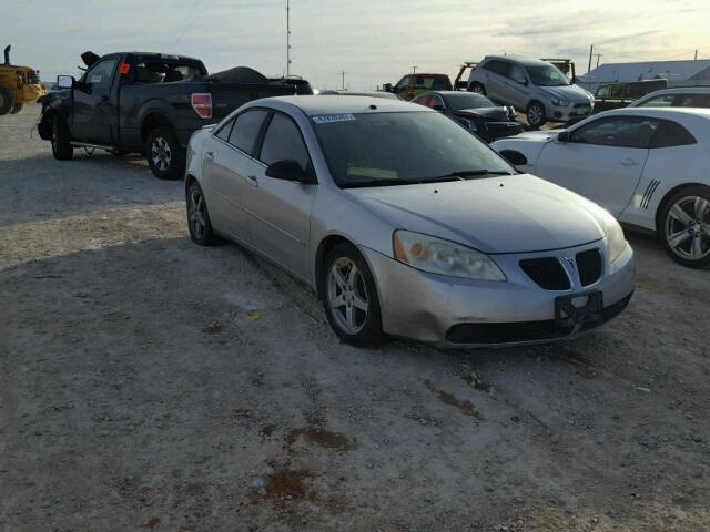 1G2ZG58N074100493 - 2007 PONTIAC G6 BASE SILVER photo 1