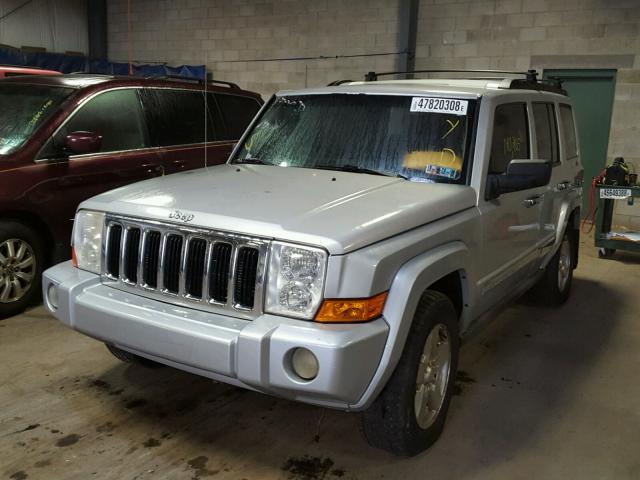 1J8HG48N56C221311 - 2006 JEEP COMMANDER Gümüş foto 2