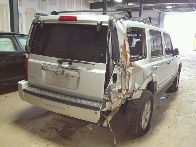 1J8HG48N56C221311 - 2006 JEEP COMMANDER Gümüş foto 4
