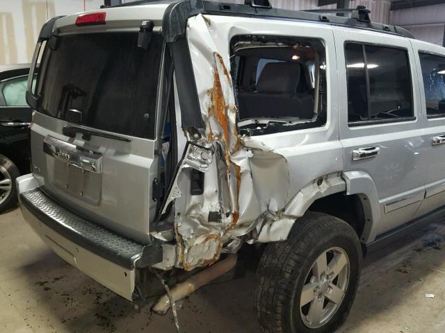 1J8HG48N56C221311 - 2006 JEEP COMMANDER Gümüş foto 9