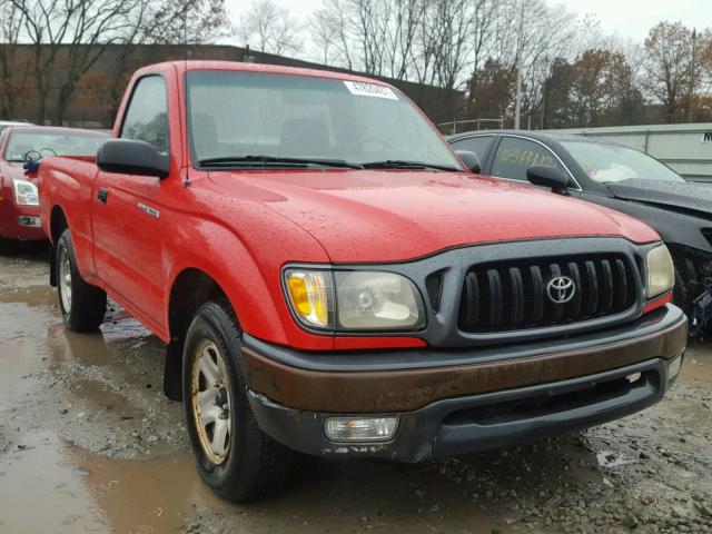 5TENL42N93Z301223 - 2003 TOYOTA TACOMA RED photo 9