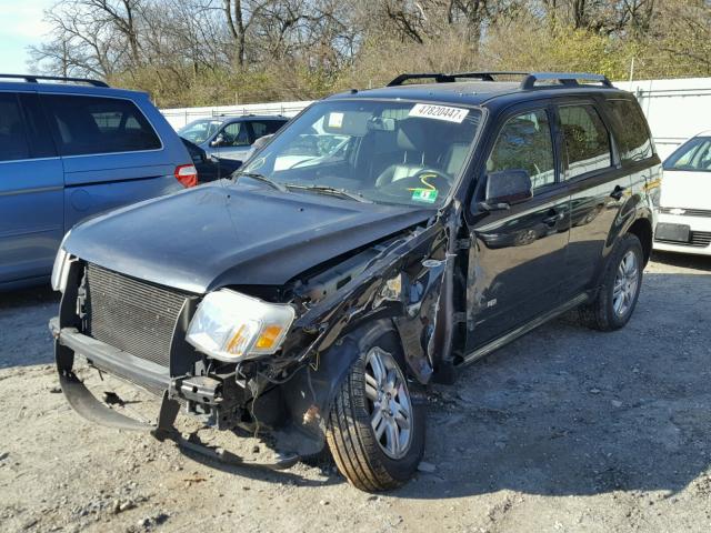 4M2CU97148KJ38042 - 2008 MERCURY MARINER PR BLACK photo 2