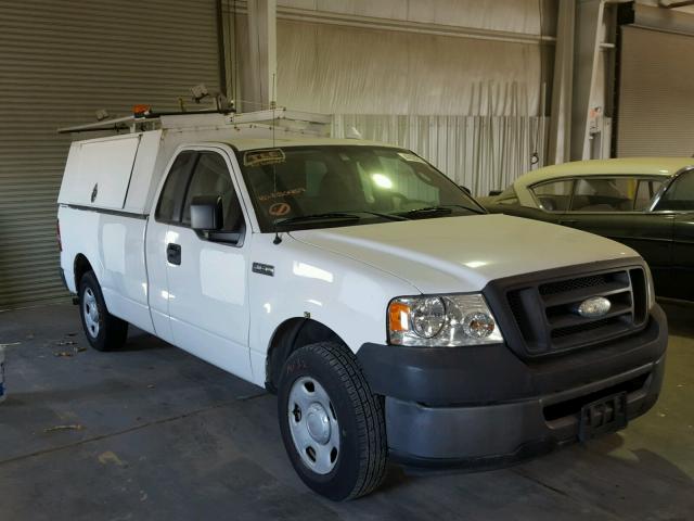 1FTRF12238KB80469 - 2008 FORD F150 WHITE photo 1