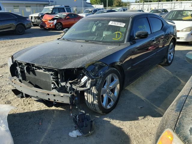 2B3CA5CT8AH190318 - 2010 DODGE CHARGER R/ BLACK photo 2