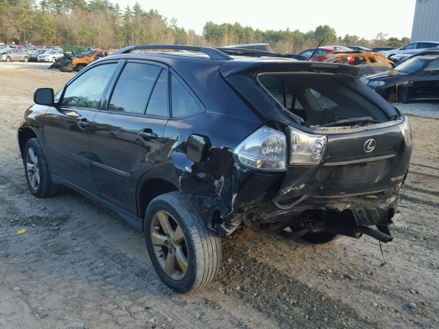 2T2HA31U84C031295 - 2004 LEXUS RX 330 BLACK photo 3