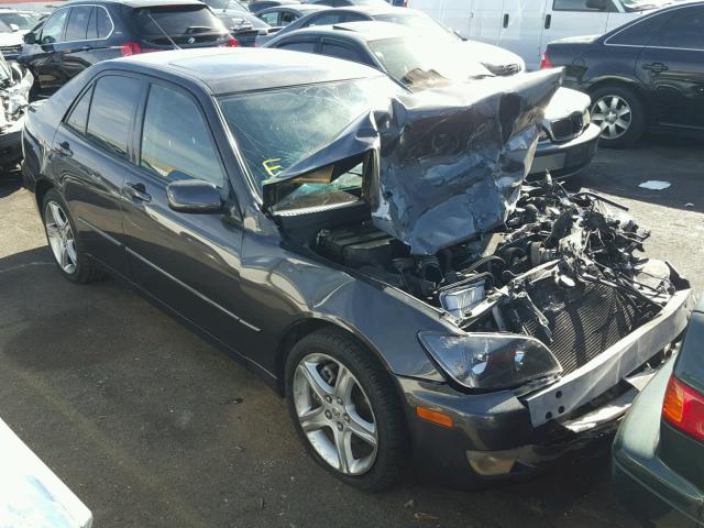 JTHBD192240089436 - 2004 LEXUS IS 300 GRAY photo 1