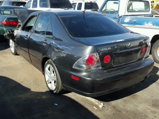 JTHBD192240089436 - 2004 LEXUS IS 300 GRAY photo 3