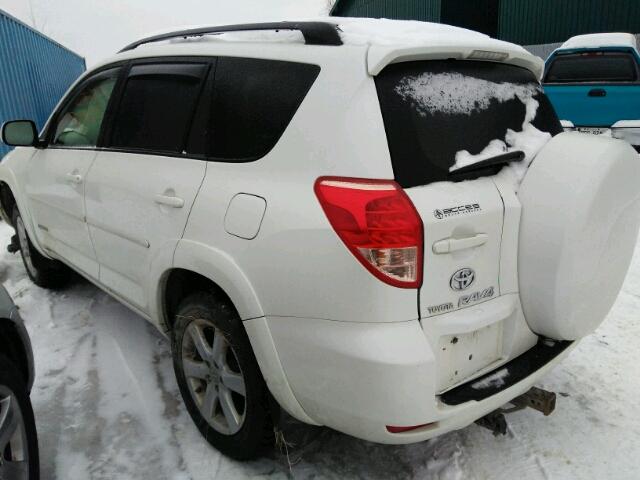 JTMBK31V585063432 - 2008 TOYOTA RAV4 LIMIT WHITE photo 3