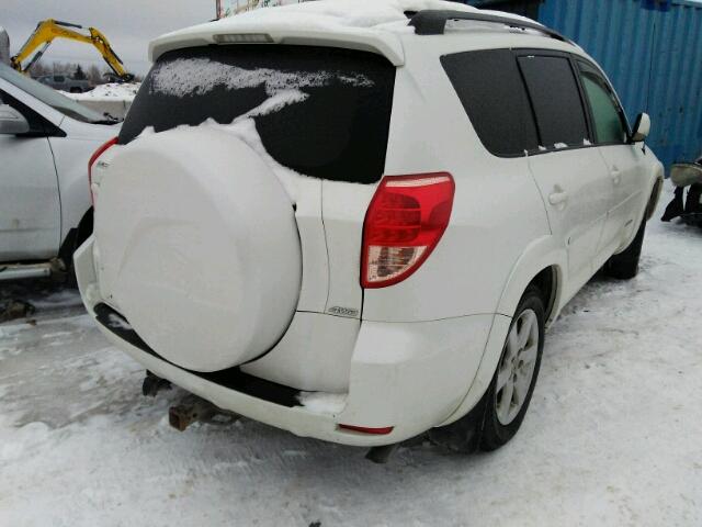 JTMBK31V585063432 - 2008 TOYOTA RAV4 LIMIT WHITE photo 4