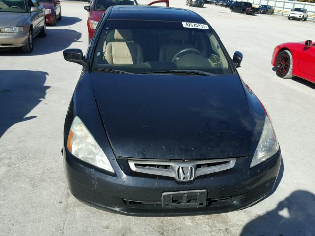 1HGCM66553A104250 - 2003 HONDA ACCORD EX BLACK photo 9