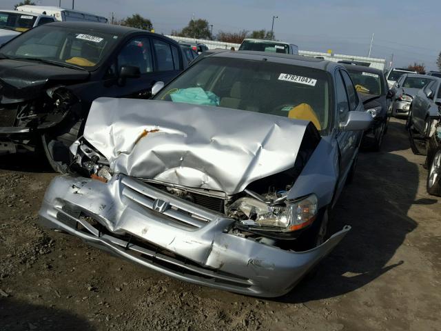 JHMCG66831C019973 - 2001 HONDA ACCORD EX SILVER photo 2