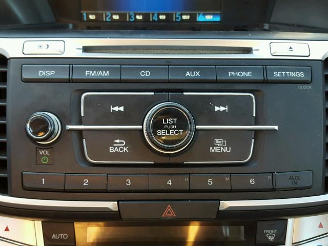 1HGCR2F75EA119622 - 2014 HONDA ACCORD EX GRAY photo 9