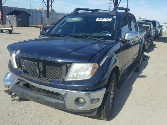 1N6AD0ER0AC409760 - 2010 NISSAN FRONTIER C BLUE photo 2